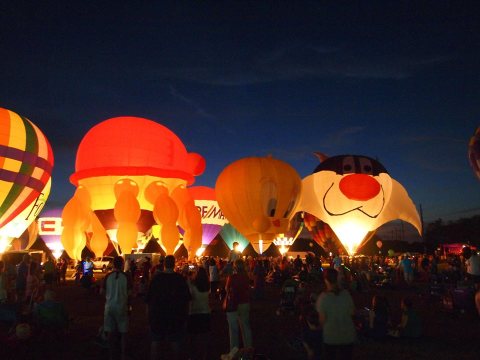 This Magical Hot Air Balloon Glow In Louisiana Will Light Up Your Summer