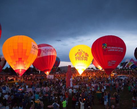 This Colorado Hot Air Balloon Festival Proves There's Still A Kid In All Of Us