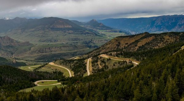 You’ll Feel Like You’re On Top Of The World When You Travel This Winding Wyoming Highway