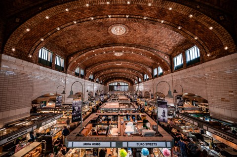 The Unassuming West Side Market Stand That Has Served Bratwurst Sandwiches For Decades