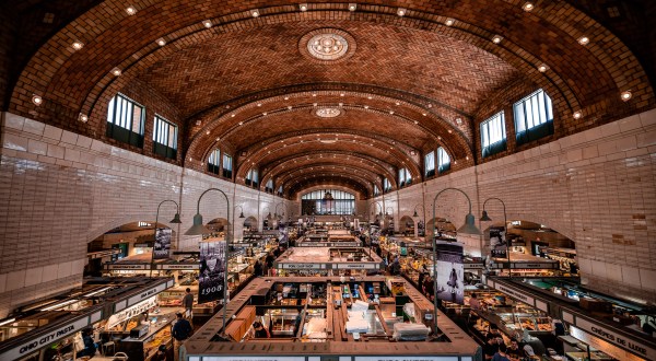 The Unassuming West Side Market Stand That Has Served Bratwurst Sandwiches For Decades