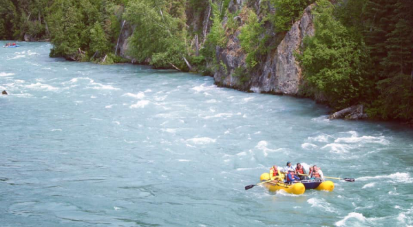 Float The Easy Rapids Of This Stunning Blue River In Unspoiled Alaska Wilderness