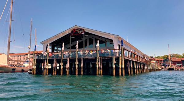 This Rhode Island Restaurant On Stilts Is The Ultimate Waterfront Dining Destination