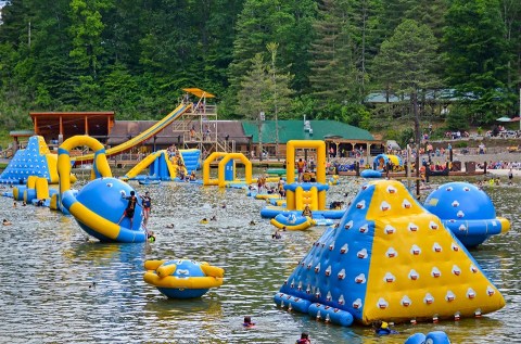Try A Water Slide, Zip Lining, White Water Rafting, And More At This One West Virginia Adventure Park