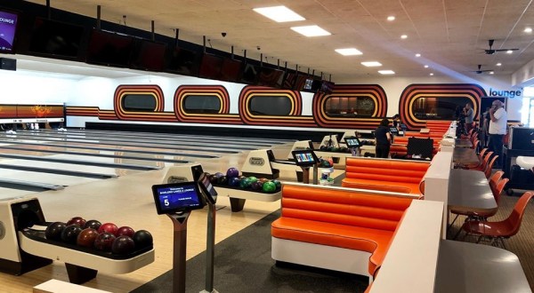 Bowlero Lanes And Lounge Is Michigan’s Grooviest Retro Bowling Alley