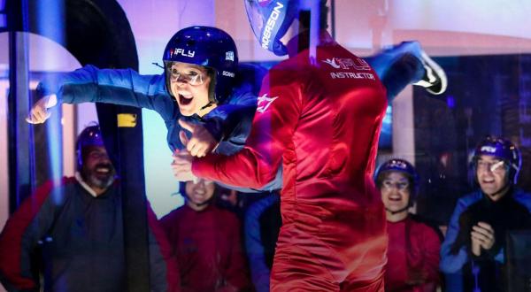 Pretend You’re Miles And Miles Above Kansas At iFly Indoor Skydiving