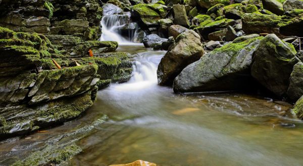 Slateford Creek Falls Trail In Pennsylvania Will Lead You Straight To The Lower Falls