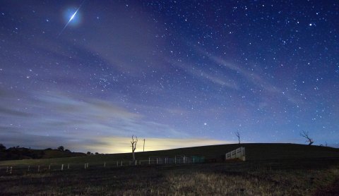 The Louisiana Sky Will Light Up With Shooting Stars And A Nearly Full Moon This Weekend