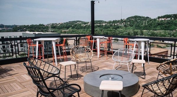 Drink In Sweeping Views Of The Skyline At This Enchanting Rooftop Restaurant In Pittsburgh