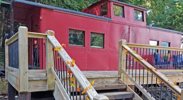 Spend The Night In This North Carolina Airbnb Caboose Made Famous In A Movie Starring Harrison Ford