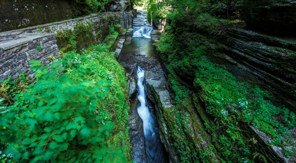 The Deep Green Gorge In New York That Feels Like Something Straight Out Of A Fairy Tale