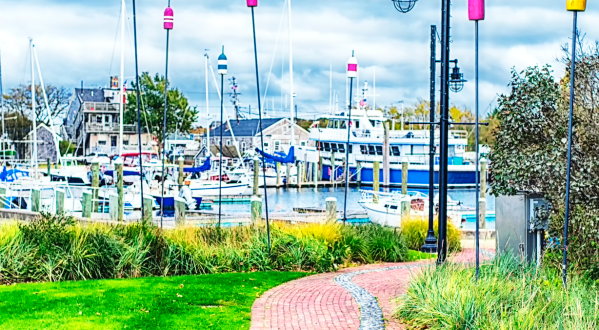 Relax By The Water At This Colorful Seaside Park In Massachusetts
