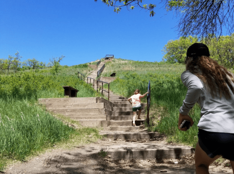Hike This Stairway To Nowhere In North Dakota For A Magical Woodland Adventure