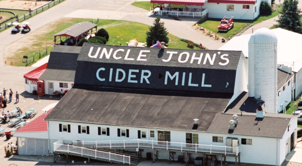 The Cider Slushies From This Charming Michigan Mill Are Ridiculously Refreshing