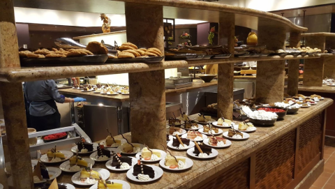 The 100-Foot Buffet At Valley View Casino and Hotel In Southern California Will Leave You Happy And Full