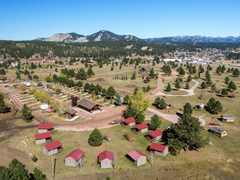 Spend The Night Under A Teepee At Buffalo Ridge Camp Resort In South Dakota