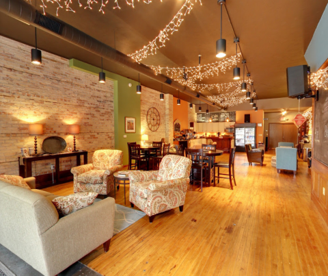 You'll Feel Right At Home When You Visit The Living Room Cafe In Michigan