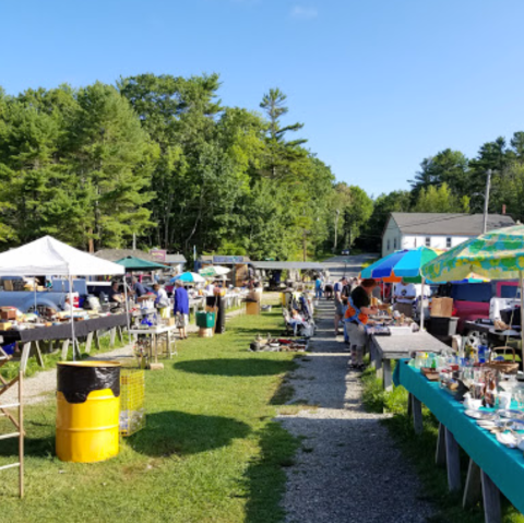 Montsweag Flea Market  Is A Charming And Out Of The Way Maine Destination
