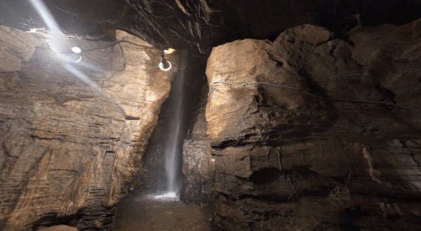 The Rare Underground Waterfall In New York You’ll Have To See To Believe