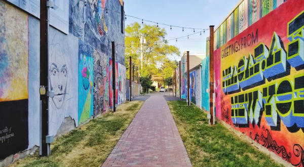 The Art Alley Near Buffalo Is A Unique Place To Visit