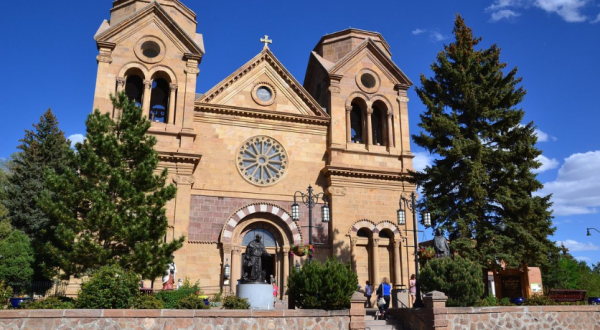 St. Francis Cathedral In New Mexico Is A True Work Of Art