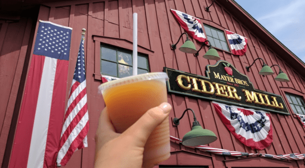 The Cider Slushies From Mayer Brothers Cider Mill Near Buffalo Are Very Refreshing
