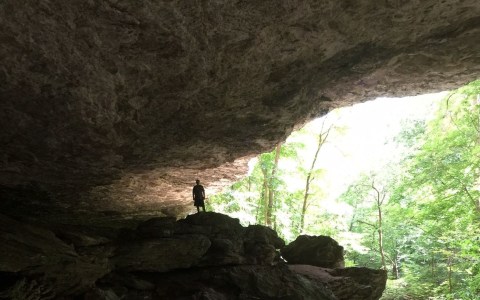 The Rare Underground Waterfall In Arkansas You'll Have To See To Believe