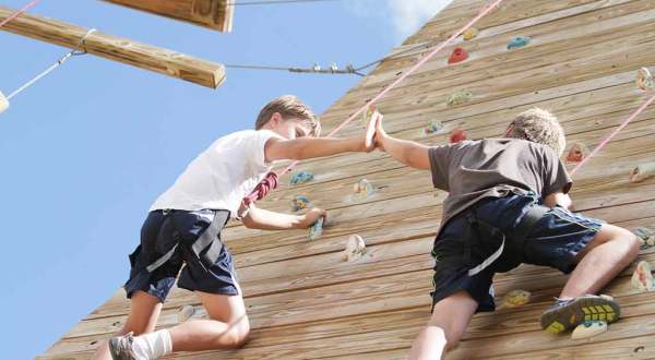 The Ropes Course At C Lazy U Ranch In Colorado Was Just Named A Top Adventure For American Travelers