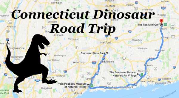 This Dinosaur-Themed Road Trip In Connecticut Will Take You Back To Prehistoric Times