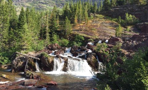 Red Rock Falls Trail Is A Beginner-Friendly Waterfall Trail In Montana That's Great For A Family Hike
