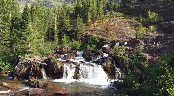 Red Rock Falls Trail Is A Beginner-Friendly Waterfall Trail In Montana That’s Great For A Family Hike