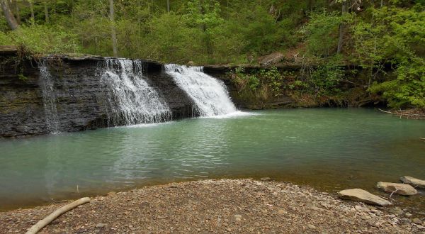 You’ll Probably Have This Secluded Waterfall And Swimming Hole To Yourself In Arkansas