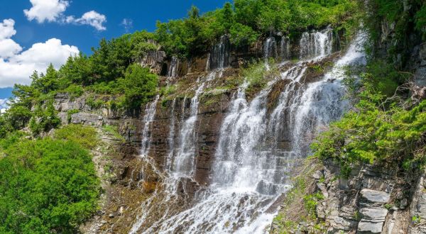 The Two-Mile Climb To This Stunning Utah Waterfall Is Well Worth Your Effort