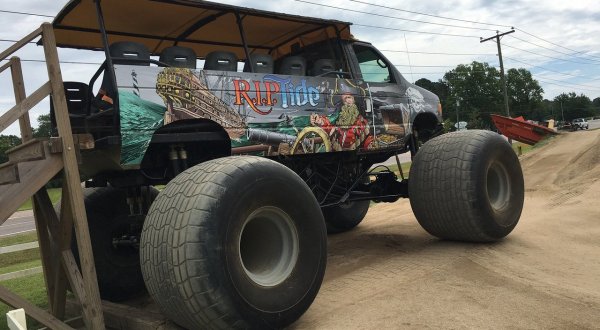 You Can Take A Ride In A Monster Truck At This One Of A Kind Attraction In North Carolina