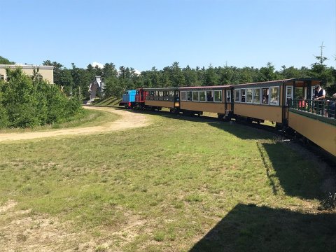 Enjoy A Short Open Air Train Ride Adventure At Edaville's Excursion Train In Massachusetts