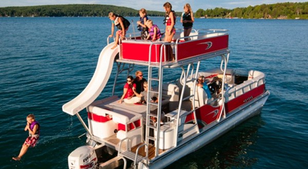 Rent Your Own Two-Story Party Boat In Maryland For An Amazing Day On The Water