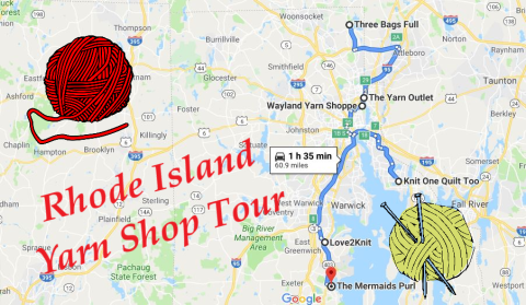 This Yarn Shop Tour Takes You To 6 Amazing Stores In Rhode Island In One Day