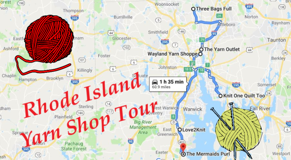 This Yarn Shop Tour Takes You To 6 Amazing Stores In Rhode Island In One Day