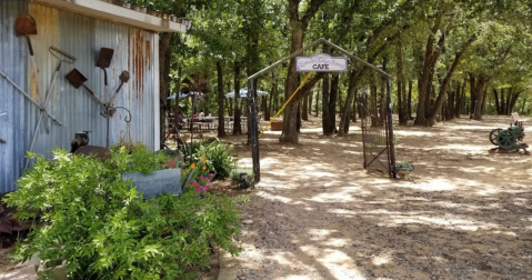 There's A Charming Cafe Hiding In The Middle Of This Texas Lavender Farm
