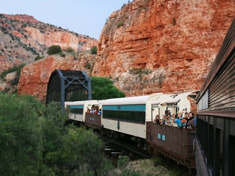 Verde Canyon Railroad's Open Air Train Ride Is A Scenic Arizona Adventure For The Whole Family