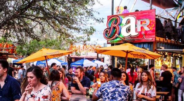 The Truck Yard Is An Adult Playground And Bar In Texas