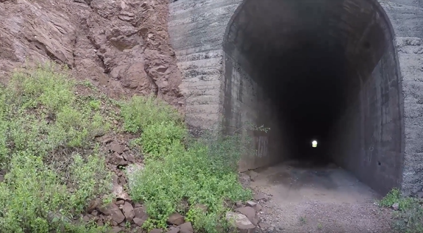 Crook Tunnel Is A Haunted Abandoned Railroad Track In Arizona