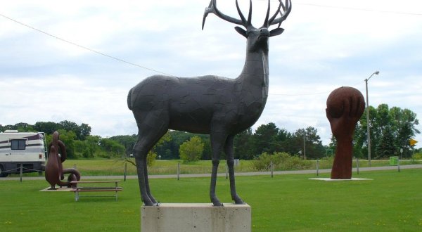 Nyberg Sculpture Park In Minnesota Is A Truly Unique Roadside Attraction