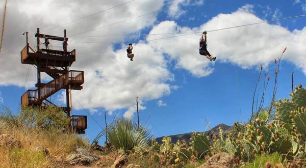Try Zip Lining, Hiking, A Delicious Restaurant, And More All At This One Arizona Adventure Park