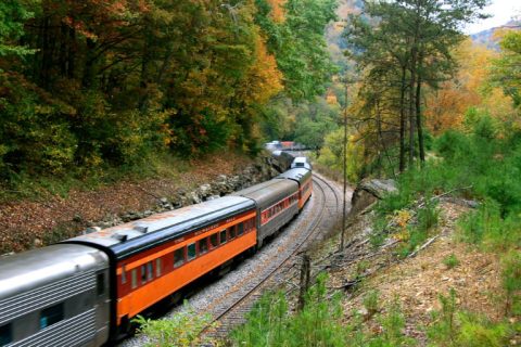 West Virginia's Autumn Colors Express Will Take You On A Full-Day Fall Foliage Excursion