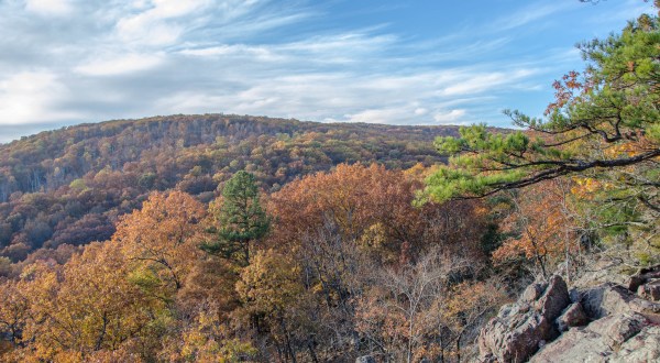 The Picturesque Mina Sauk Falls Trail Will Take You To The Most Spectacular Fall Foliage In Missouri