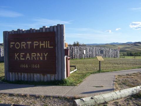 Wyoming's Notorious Fort Phil Kearny Lights Up During An Eerie Full Moon Lantern Tour