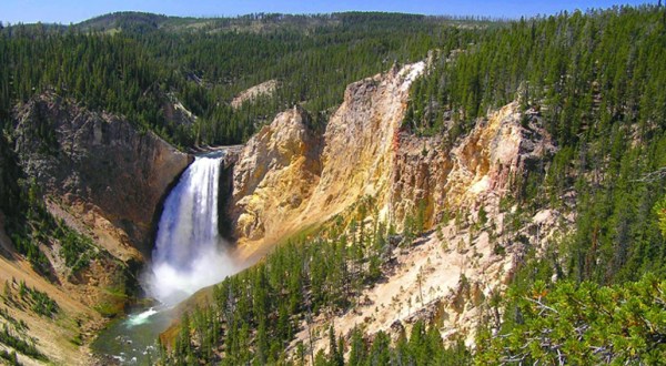 Artist Point Trail To Point Sublime Is A Beginner-Friendly Waterfall Trail In Wyoming That’s Great For A Family Hike