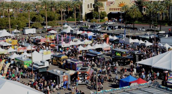 Over 50 Food Trucks Gather In One Place At The Great American Foodie Fest In Nevada