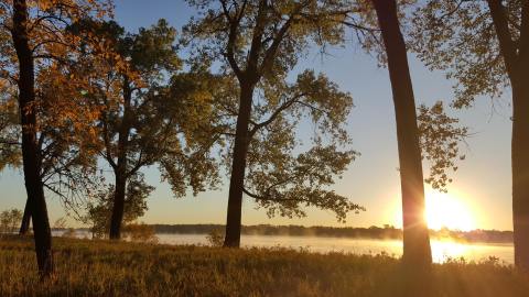 Cross Ranch State Park Has Some Of The Prettiest Views Of Fall Foliage In North Dakota